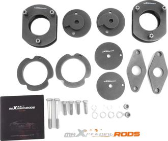 OEM Kit De Elevaci&oacute;n, Aumento De Altura De 6,35 Cm (2,5 Pulgadas), Acero Al Carbono De Alta Resistencia, Compatible Con Jeep Grand Cherokee Wk2 4wd 2011-2