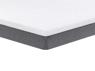ESSENTIAL Airflow Ortho Medium Firm Foam Mattress in White | Size: Small Double