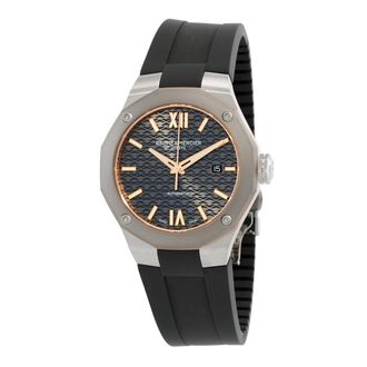 Baume & Mercier Pre-owned Baume et Mercier Riviera Automatic Grey Dial Mens Watch M0A10660