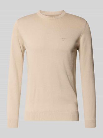 Barbour Regular Fit Strickpullover aus reiner Baumwolle Modell PIMA in Beige, Gr&ouml;&szlig;e XXL