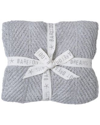 Barefoot Dreams Cozy Shine Herringbone Blanket