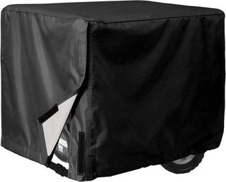 OEM Funda Impermeable Universal Para Generador, Funda Protectora Contra El Polvo Para Maquinaria Y Equipos (66 X 51 X 51 Cm), Color Negro