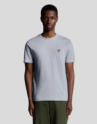Lyle & Scott Lyle And Scott Mens Cotton Crew Neck T-Shirt - Grey - Size: 36