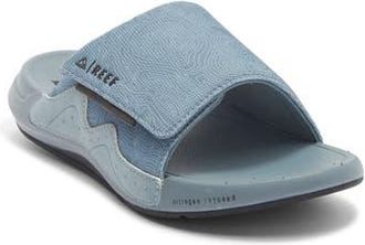 Reef Swell Cruiser Slide Sandal in Grey Topo at Nordstrom Rack, Size 12