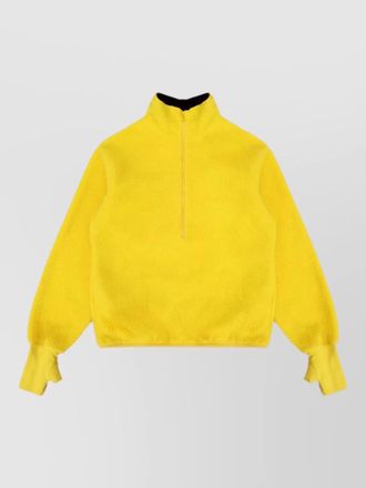 Entire studios fleece half zip sweatshirt