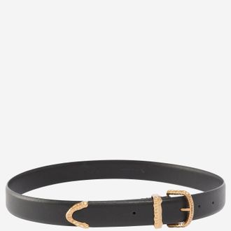 Pinko Womens Leather Belt Black
