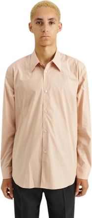 Acne Studios Blush Beige Overhemd - Heren - Casual Overhemden - Beige - M - Katoen - Overhemden