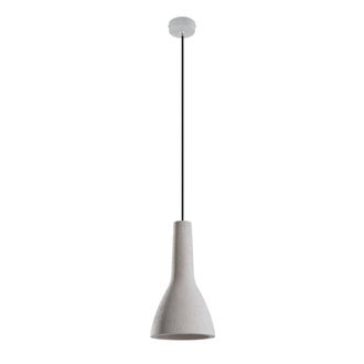 Sollux Lighting L&aacute;mpara de techo gris concreto alt. 132 cm