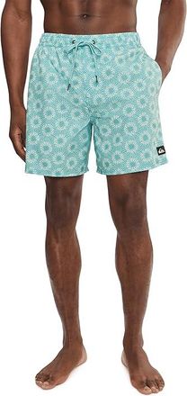 Quiksilver Ocean Mayhem Volley 17 Mens Swimwear Aqua : 2XL, Polyester