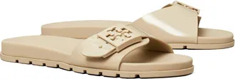 Tory Burch Buckle Slide Sandal in Stone Gray /Stone Gray at Nordstrom, Size 11