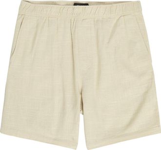 Paige Elijah Woven Shorts - Cream - Xxl