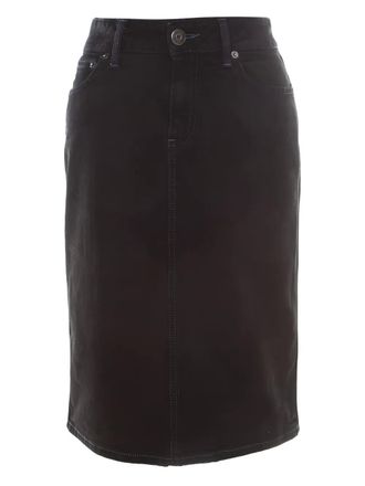 Marc Jacobs denim midi skirt - Black