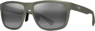Maui Jim Sunglasses, male, Green, 57 MM, Puakea Sunglasses