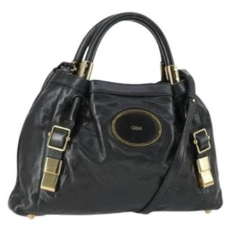 Chlo&eacute; Pre-owned Handbags, female, Black, Size: ONE SIZE Pre-owned Hand Bag