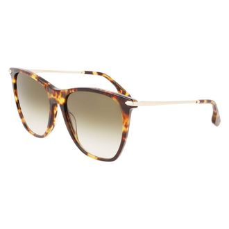Victoria Beckham Brown Acetate Womens Sunglasses