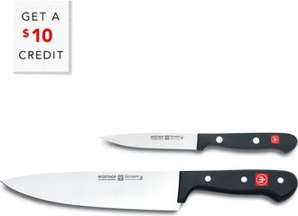 Wüsthof Wusthof 2Pc Gourmet Chefs Knife Set With $10 Credit