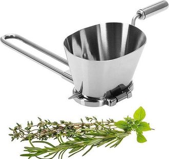 OEM Cortador De Cebollas - Picador De Hierbas - Preparaci&oacute;n De Comidas - Acero Inoxidable - Multifuncional - Color Plata