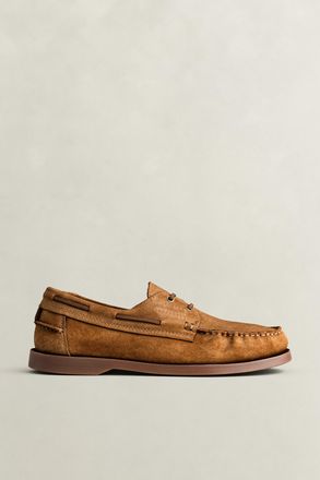 GANT Men Yardport Boat Shoes (41) COGNAC BROWN