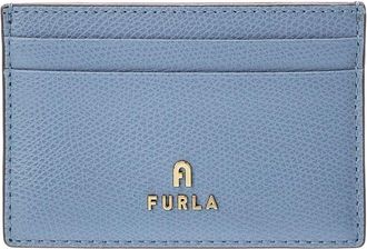 Furla Camelia Leather Card Case