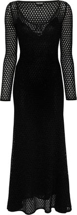 Tom Ford Lurex gehaakte maxi-jurk