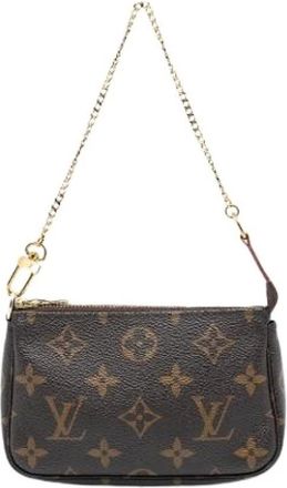 Louis Vuitton Pre-owned Mini Bags, female, Brown, Size: ONE SIZE Pre-owned Mini Pochette Accessoires