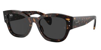 Ray-Ban RB7681SF Jorge Asian Fit Polarized 902/48 Mens Sunglasses Tortoiseshell Size 52