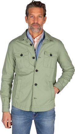 N-Z-A- NEW ZEALAND AUCKLAND New Zealand overshirt effen lichtgroen