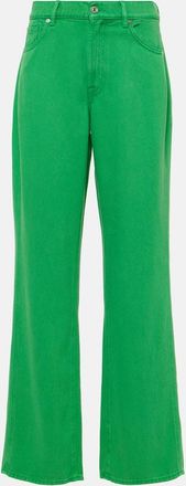 7 For All Mankind Tess high-rise straight jeans