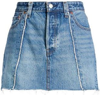 Levi's BOTTOMWEAR - Denim skirts on YOOX.COM