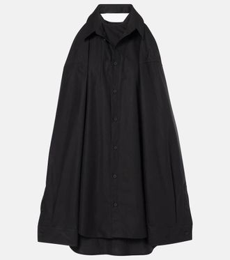 Balenciaga Suspended cotton shirt dress
