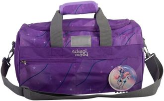 School-Mood Sporttasche SCHOOL-MOOD Marie (Pegasus), Damen, Gr. B/H/T: 39cm x 20cm x 22cm, bunt (marie), Polyester, Taschen Sporttasche