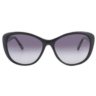 Calvin Klein Grey Butterfly Ladies Sunglasses CK19560S 001 57