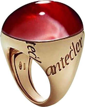 CHANTECLER Jewellery Cases - Dames - Ringen - Geel - 51 MM - Accessoires