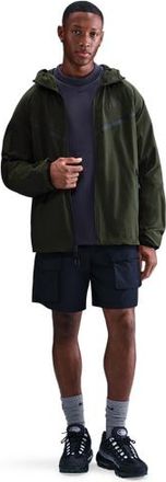 Nike Mens Tech Woven WR Full-Zip Jacket - Sequoia/Black Size XXL