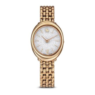 Swarovski Ros&eacute;goud Modern Horloge - Dames - Horloges - Wit - ONE Size - Accessoires