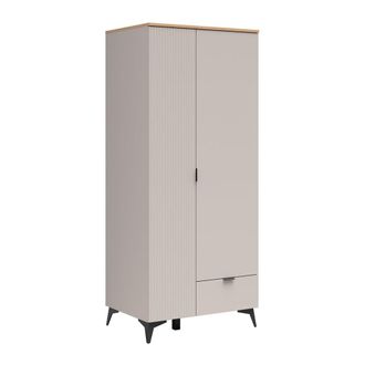Petits Meubles Armario 2 puertas 1 caj&oacute;n y madera tableros aglomerados laminados