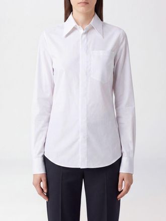Maison Margiela Slim Fit Cotton Poplin Shirt with Patch Pocket