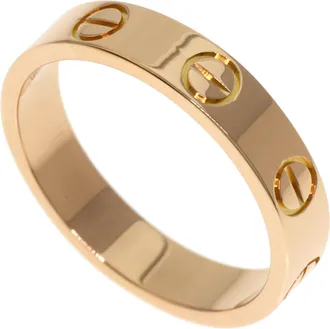 Cartier Pink Gold (18K) Band Ring (Pre-Owned)