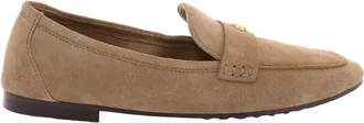 Tory Burch Ladies River Rock Suede Double T Ballet Loafer, Size 7