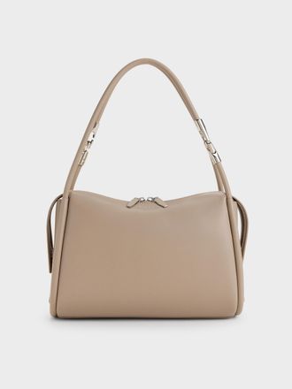 Charles & Keith Lyla Tubular Slouchy Shoulder Bag