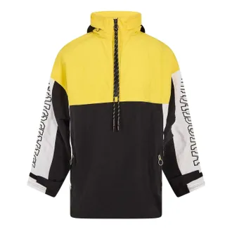 Diadora Ema Performance Training-anorak voor heren (Zonnebloemenveld/Wit/Zwart)