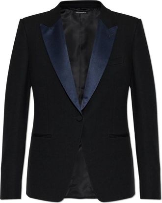 Tom Ford Wol Blazer - Dames - Blazers - Zwart - 2XS - Wol - Jassen