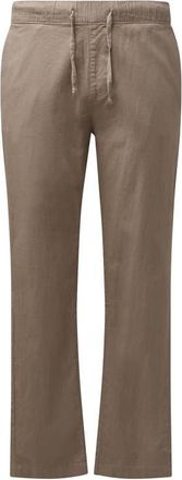 Onia Stretch Linen Blend Drawstring Pants in Cashew at Nordstrom, Size Medium