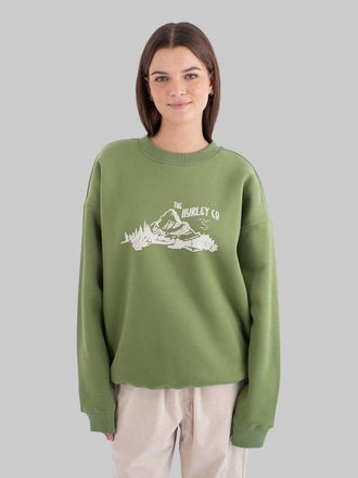 Hurley Hurley Creek Crew Jersey verde