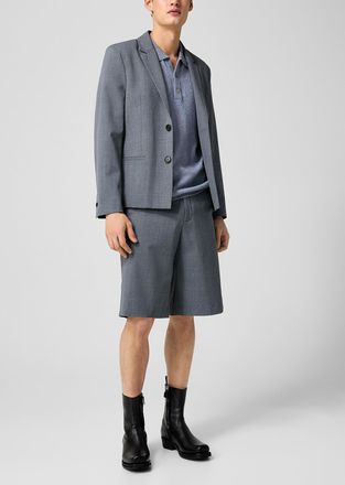 Won Hundred Mens Liam heathered grey Bermuda short