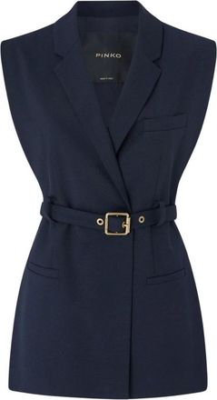 Pinko Mujer, Chaquetas, Azul, Talla: M