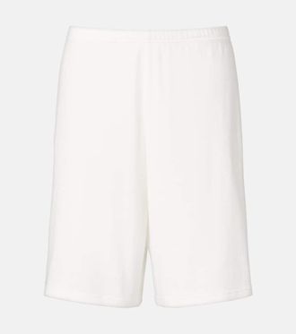The Row Larissa cotton Bermuda shorts