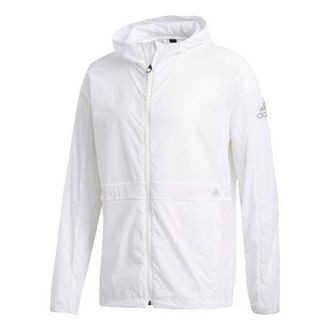adidas Windtight Sports Hooded Rash Guards Men White FT2779