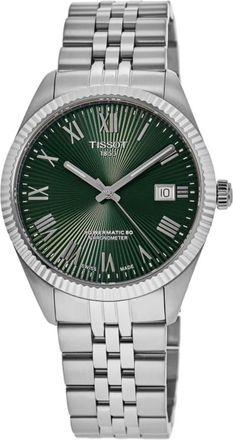 Tissot Ballade Automatic Green Dial Stainless Steel Mens Watch T156.408.11.093.00