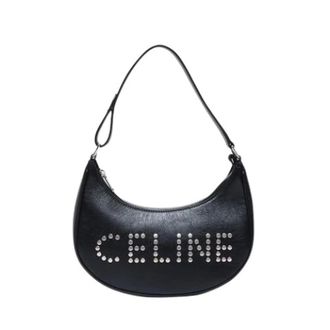 Celine Pre-owned Shoulder Bags, female, Black, Size: ONE SIZE Pre-owned Vintage Shoulder Bag